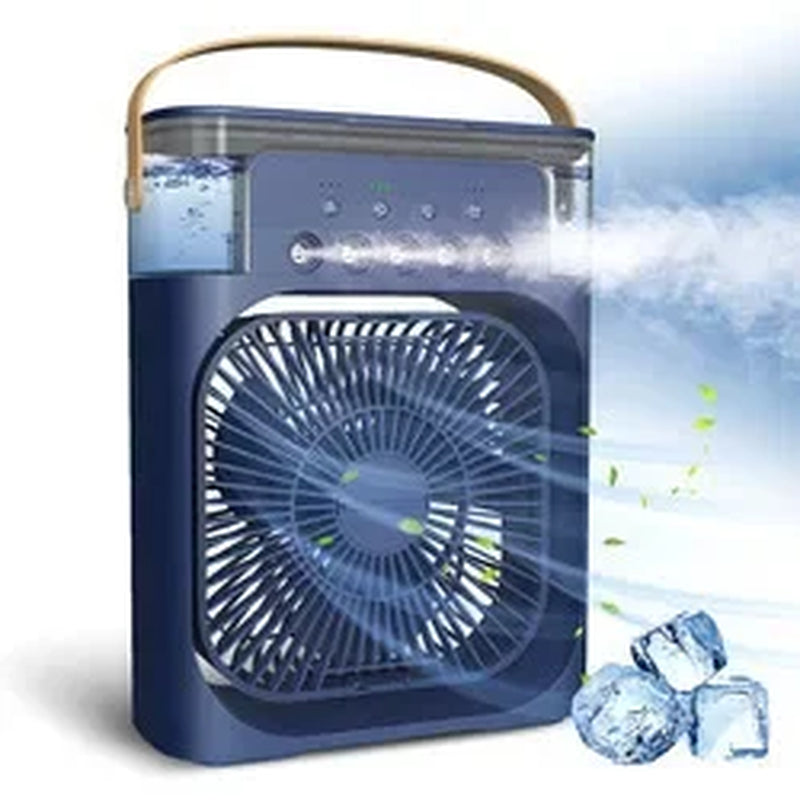 5 Hole Mist Fan USB Desktop Humidifier Cool Air for Home Office Multi Function