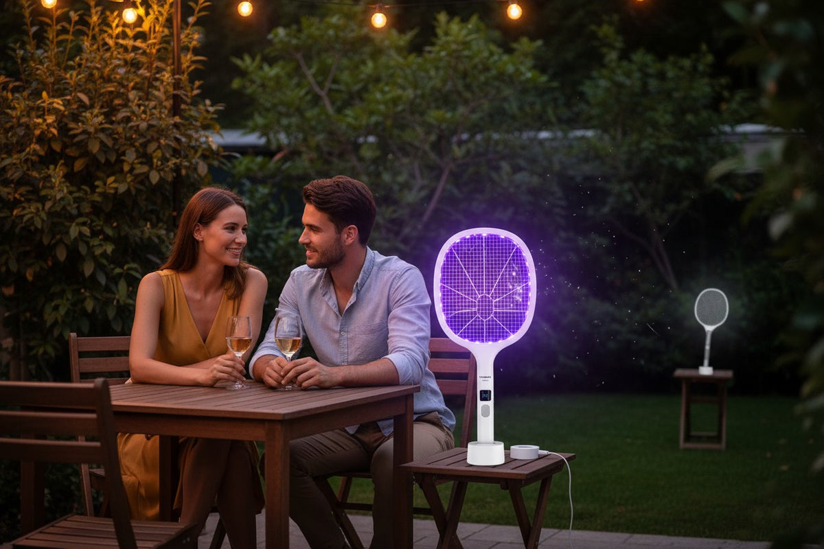 Lampe Anti-Moustiques LED Rechargeable Intérieur & Extérieur