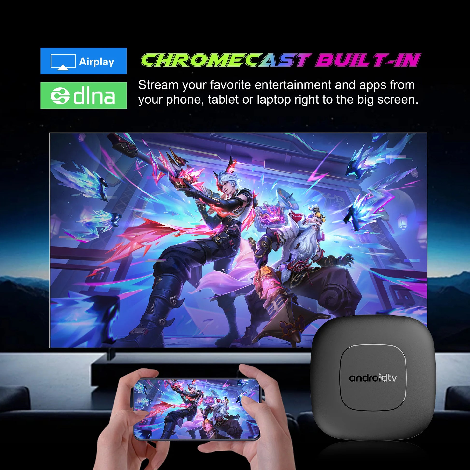 TV Box Android 16 Google Assistant Voice Control 8GB 128GB 256G 4K Wifi6 BT5.0 T1 RK3518 4K Video Media Player TV Set Top Box