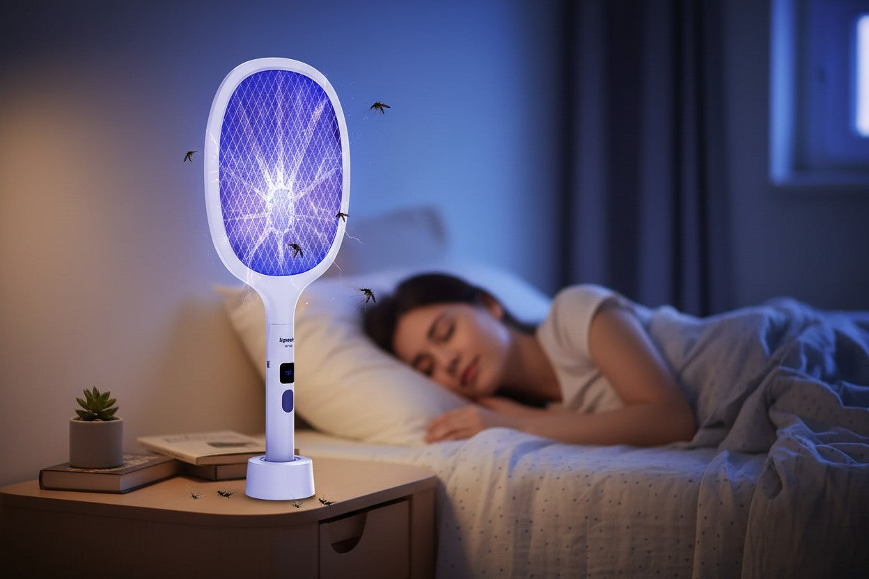 Lampe Anti-Moustiques LED Rechargeable Intérieur & Extérieur