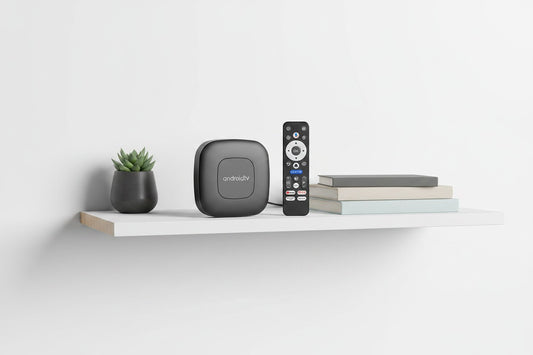 Box TV Android 4K avec Wi-Fi et Bluetooth