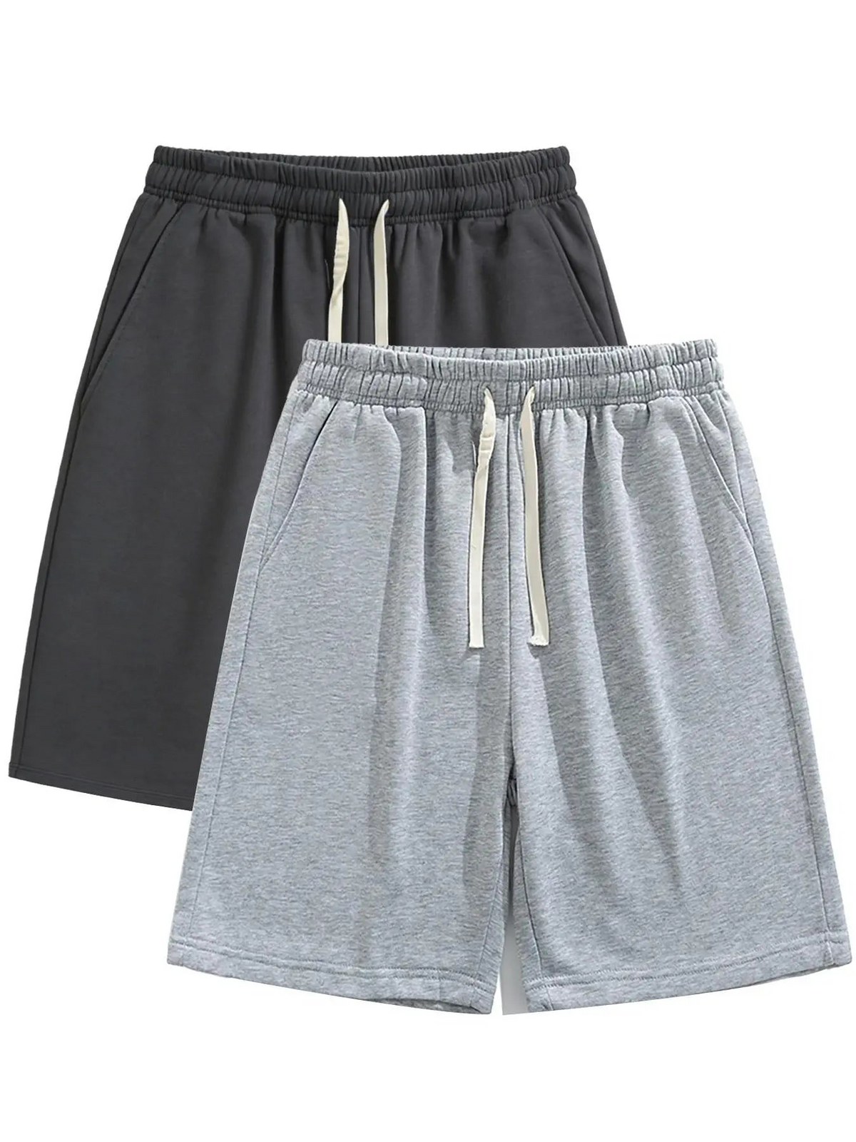 Short Homme Léger avec Poches et Taille Ajustable
