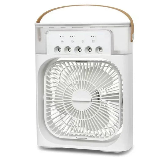 5 Hole Mist Fan USB Desktop Humidifier Cool Air for Home Office Multi Function