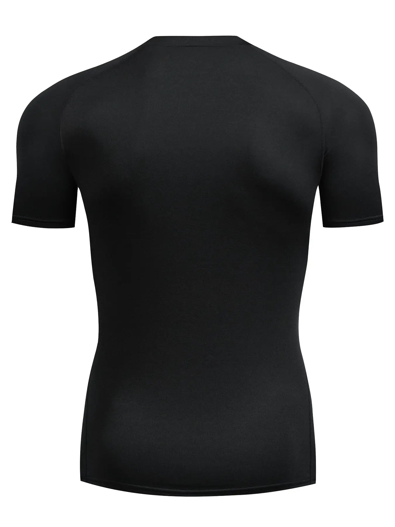 3-Pack Men'S Tight Fit T-Shirts, Short Sleeve Sporty Tops, Athletic Tee, Quick-Dry, Ideal for Running, Fitness, Sports, All Seasons